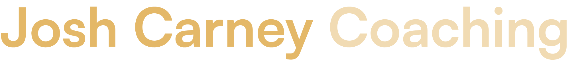 Josh Carney Coaching